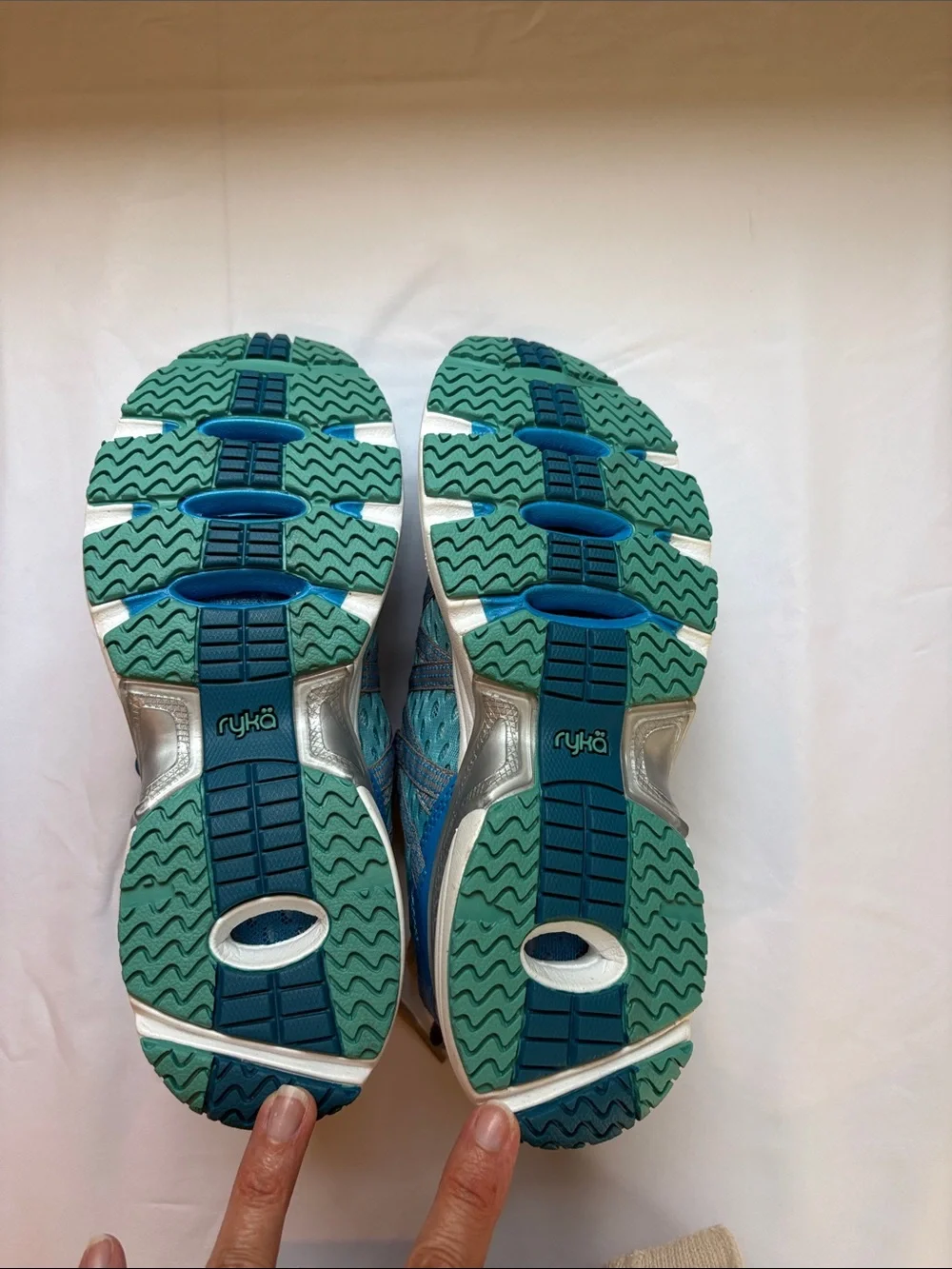 Ryka Women's Teal and Gray Hydro Sport Water Sneakers